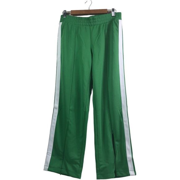 Wild Fable Green White Striped Track Pants - Picture 4 of 14